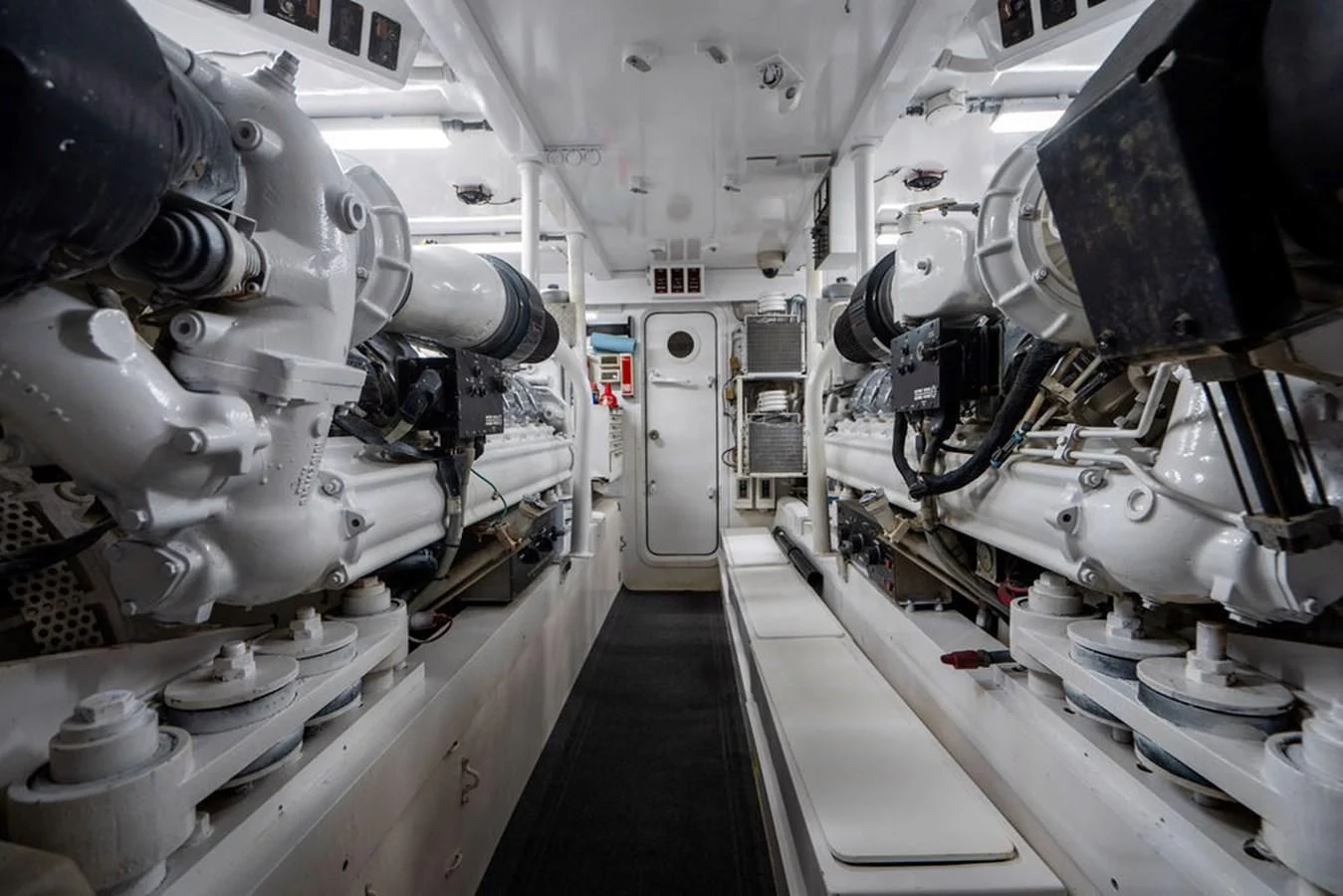 a close-up of a machine aboard COURTNEY ANNE Yacht for Sale