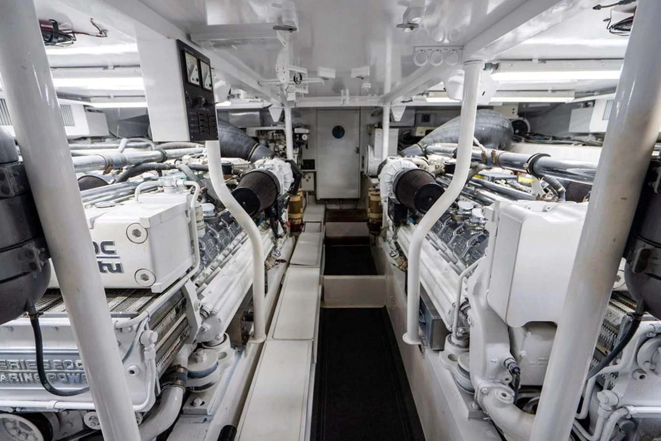 a room with several machines aboard COURTNEY ANNE Yacht for Sale