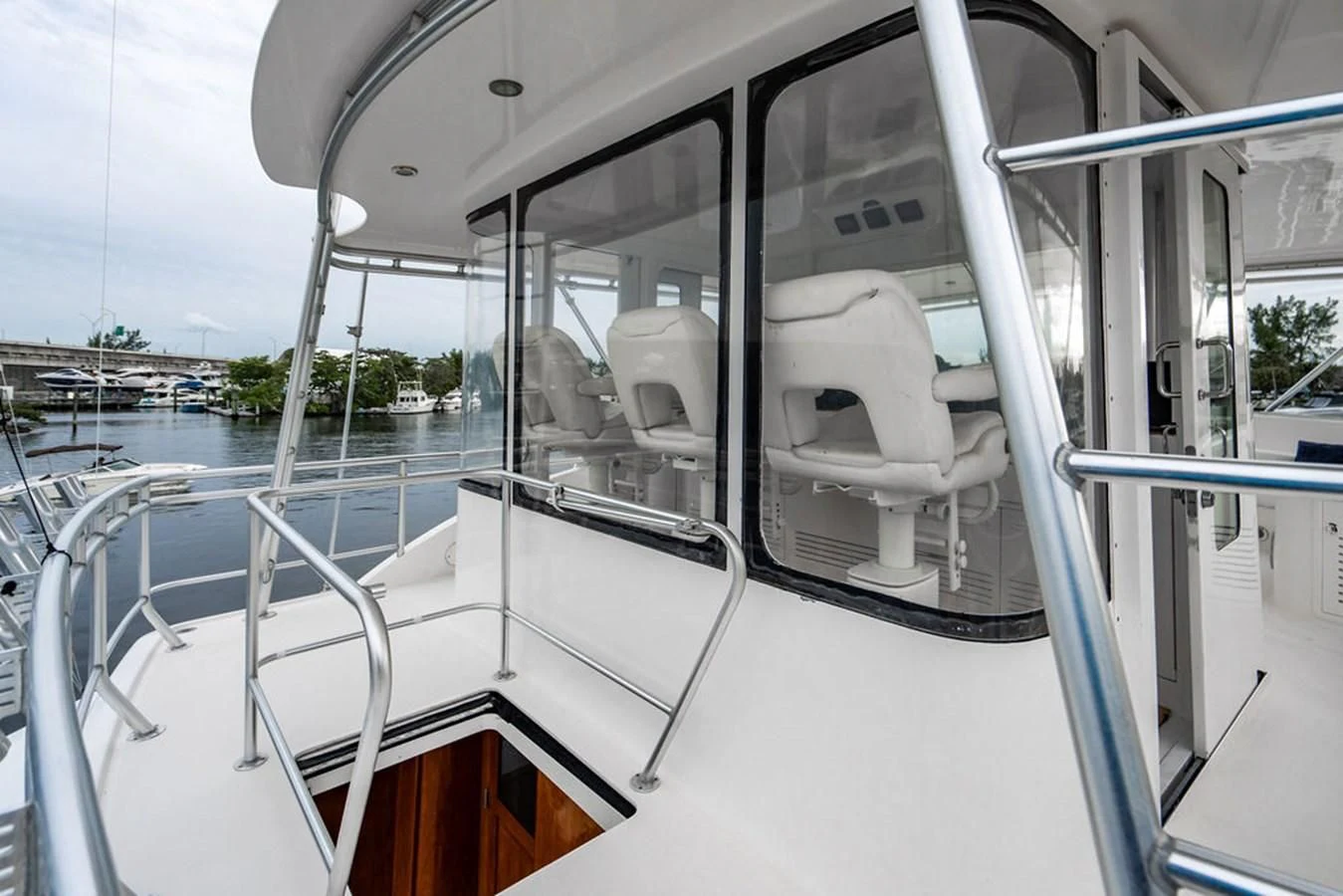 inside of a boat aboard COURTNEY ANNE Yacht for Sale