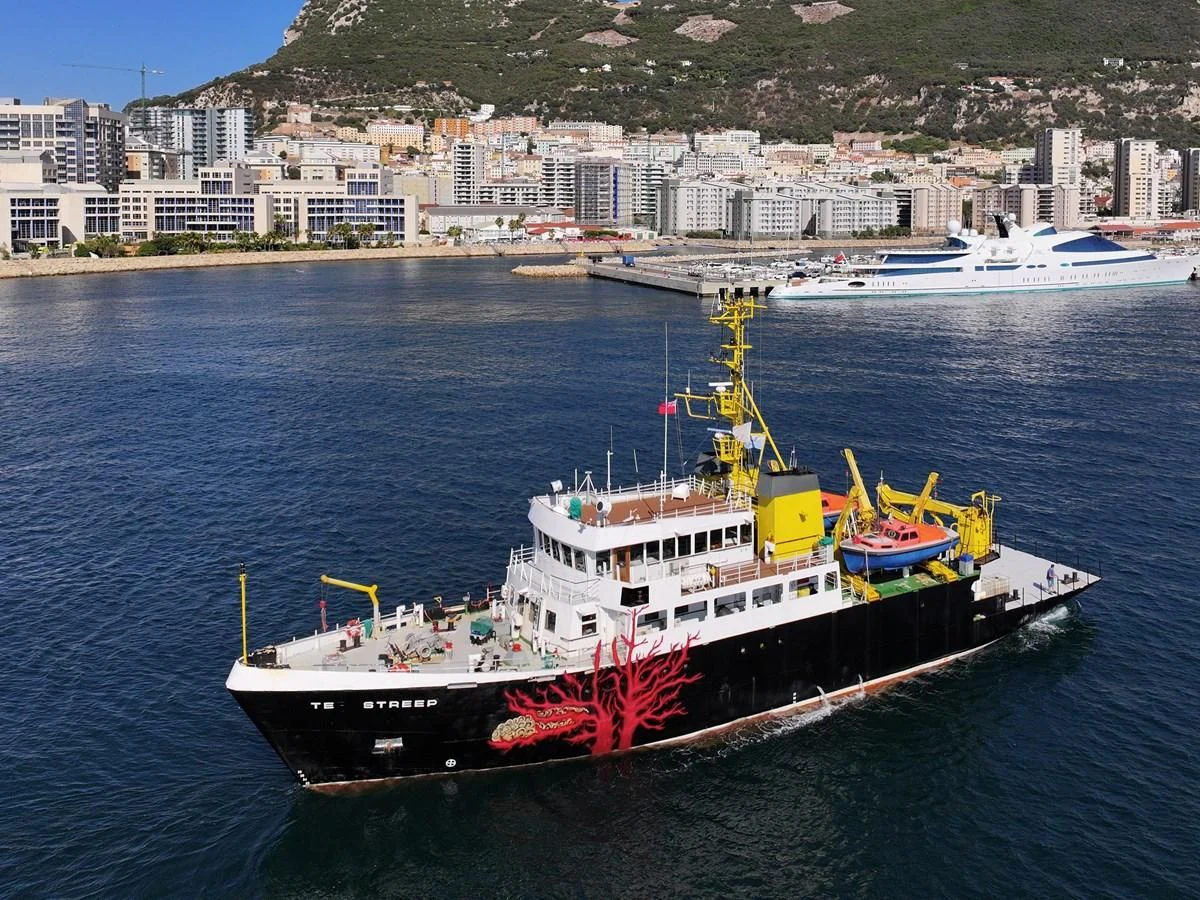 a boat in the water aboard TE STREEP Yacht for Sale