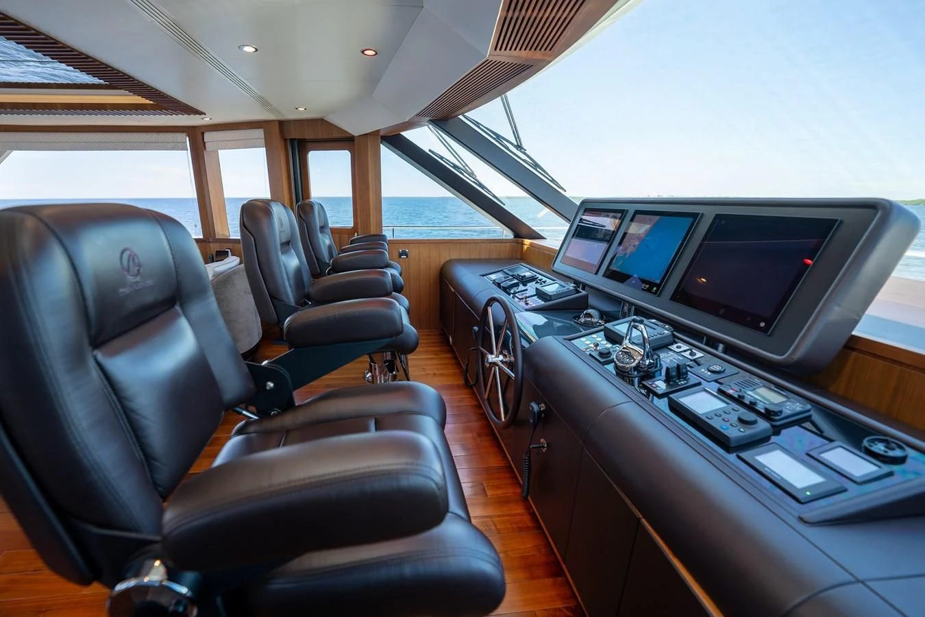 inside of a plane aboard SEA N SEA Yacht for Sale