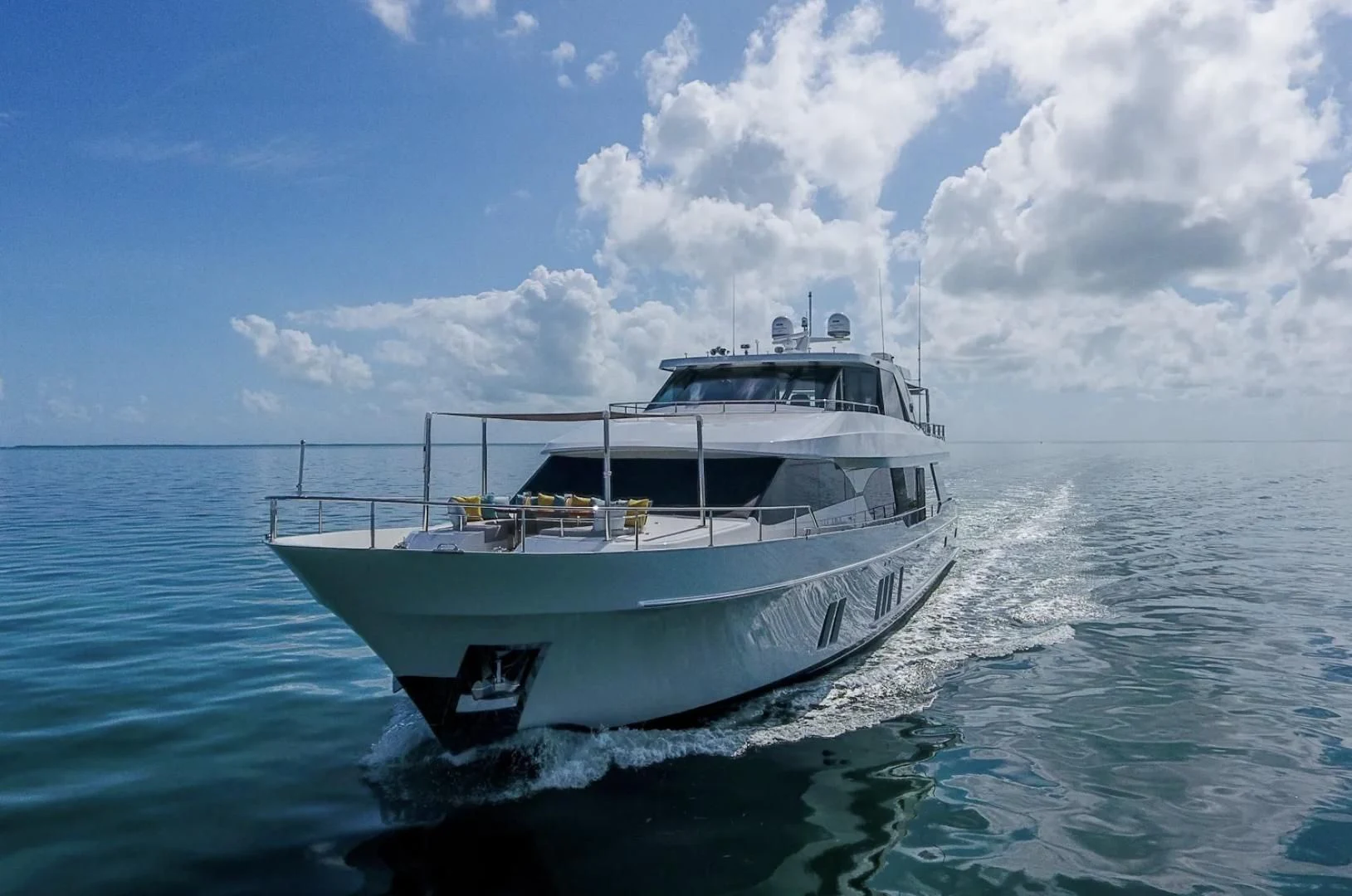 a boat in the water aboard SEA N SEA Yacht for Sale