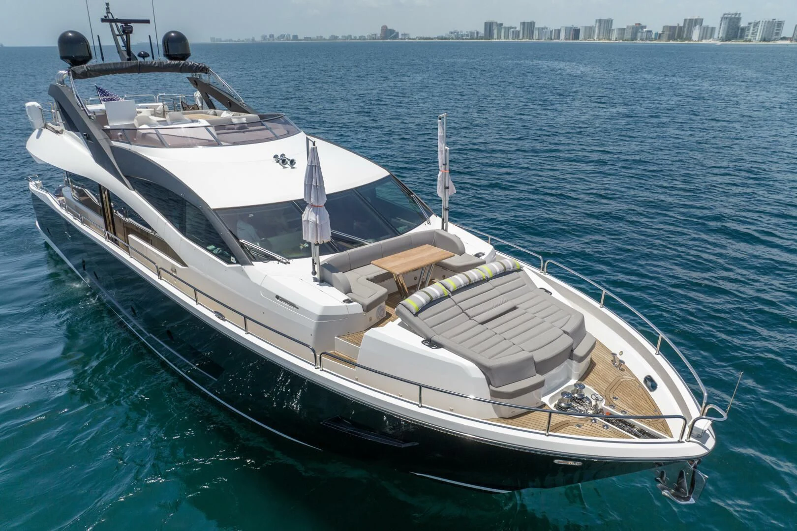 a boat on the water aboard F5 Yacht for Sale