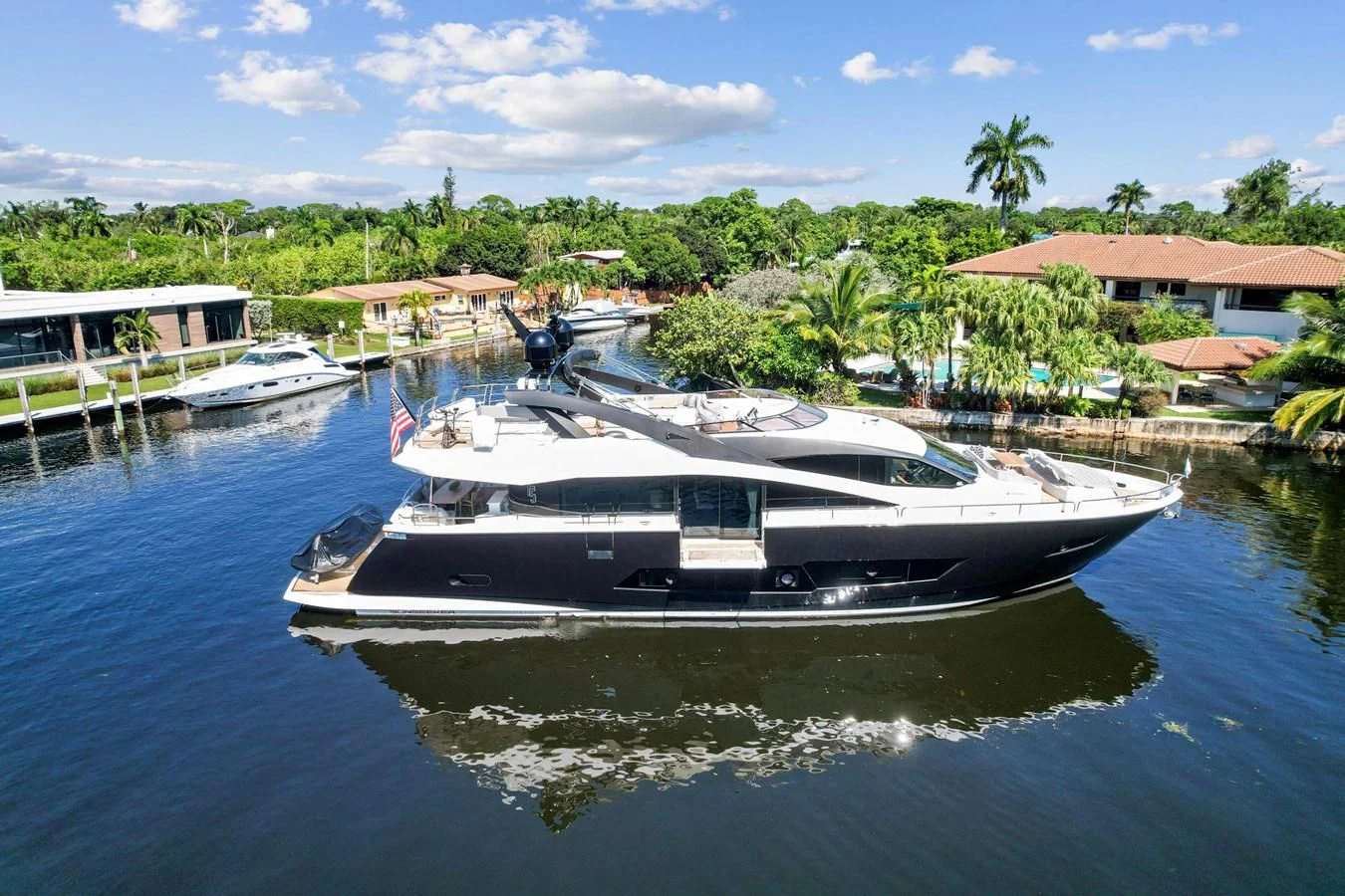 a boat in the water aboard F5 Yacht for Sale