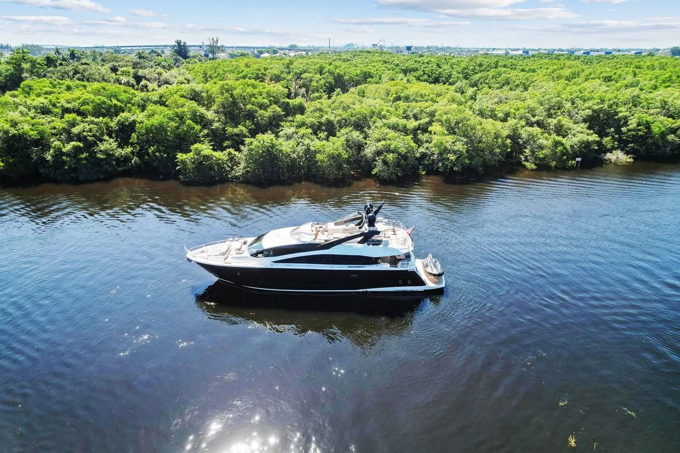 a boat in the water aboard F5 Yacht for Sale