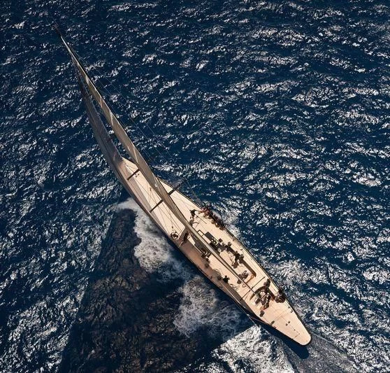 a metal object in the water aboard GIO Yacht for Sale