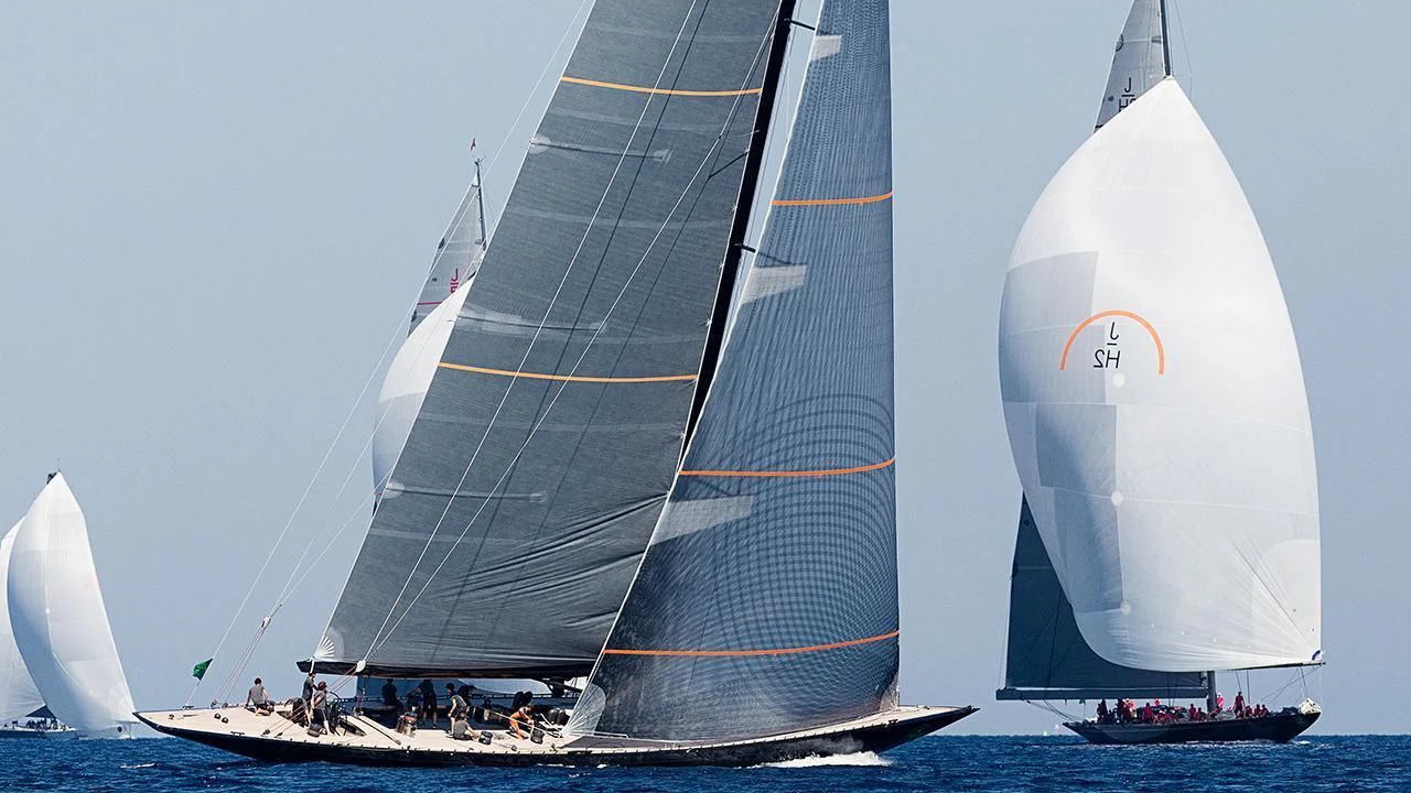 a group of sailboats on the water aboard GIO Yacht for Sale