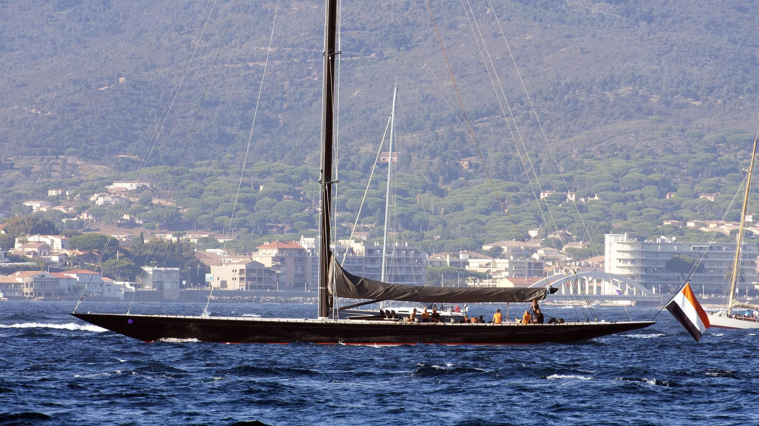 a sailboat on the water aboard GIO Yacht for Sale