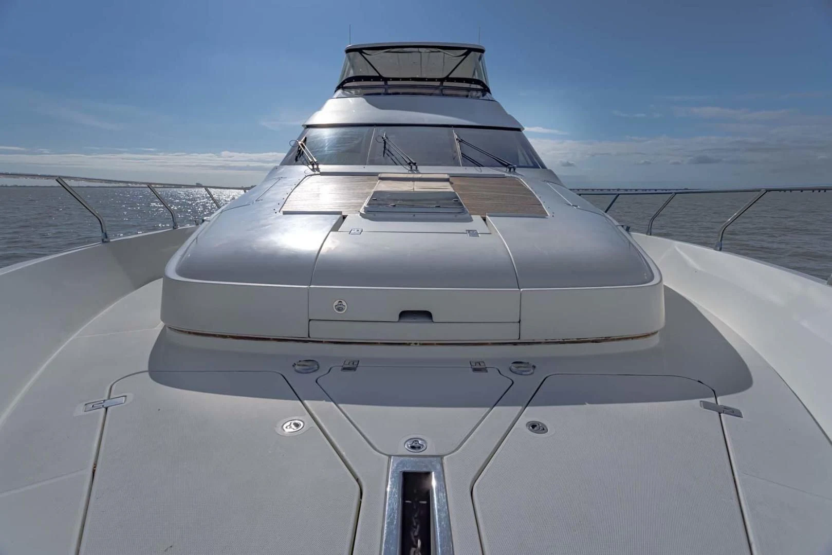 a close-up of a plane aboard DECKED OUT Yacht for Sale