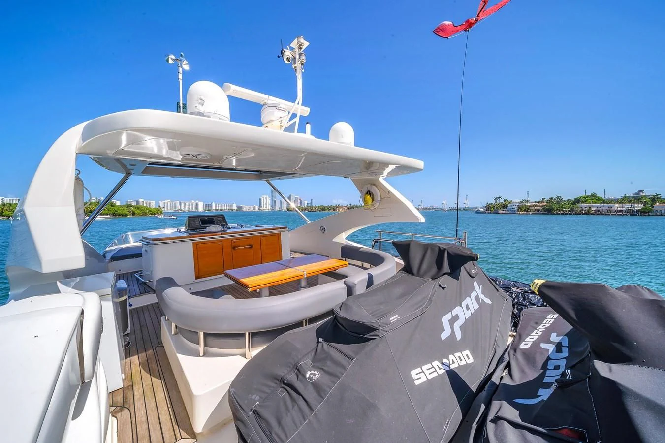 a boat on the water aboard AICON 85 Yacht for Sale