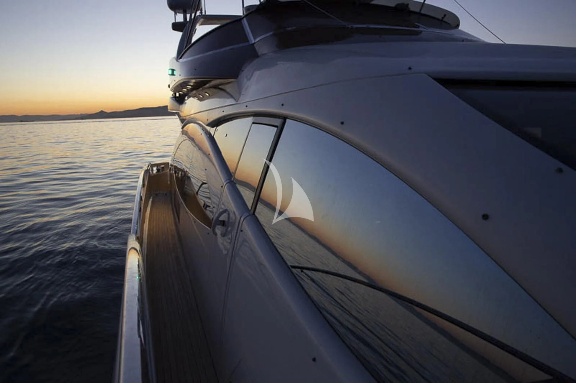 a boat on the water aboard MEDUSA Yacht for Charter