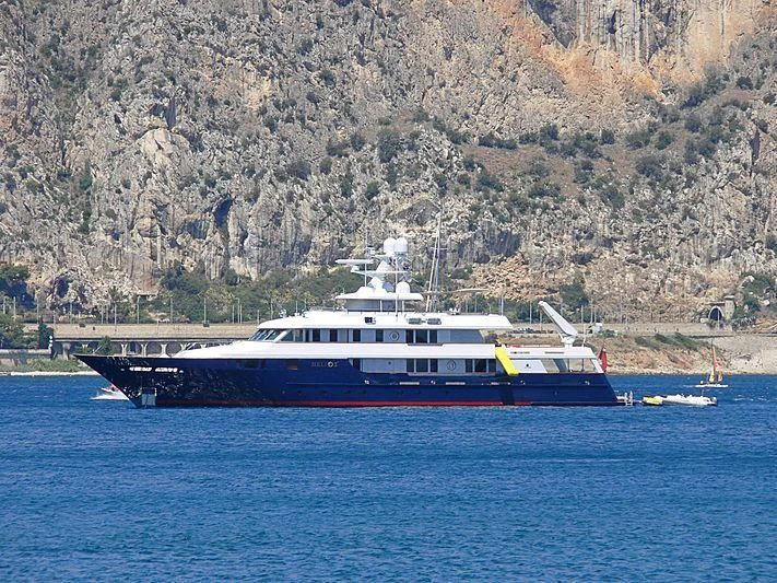 a boat on the water aboard HELIOS 2 Yacht for Sale