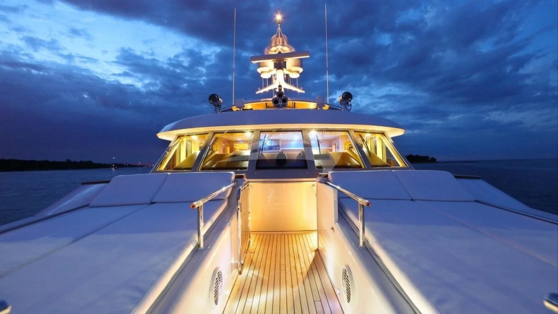 a boat on the water aboard HELIOS 2 Yacht for Sale