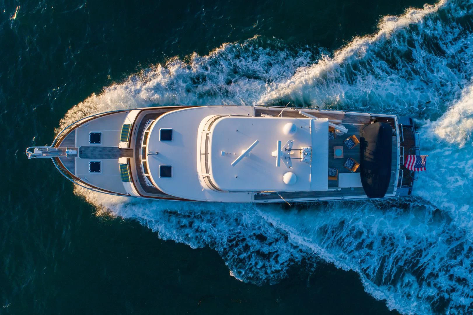 a ship on the water aboard HALCYON SEAS Yacht for Sale