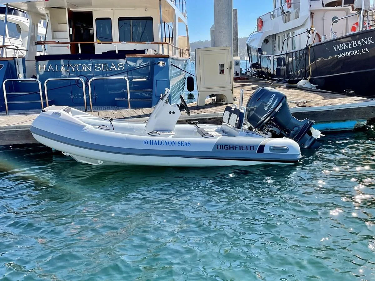 a boat in the water aboard HALCYON SEAS Yacht for Sale