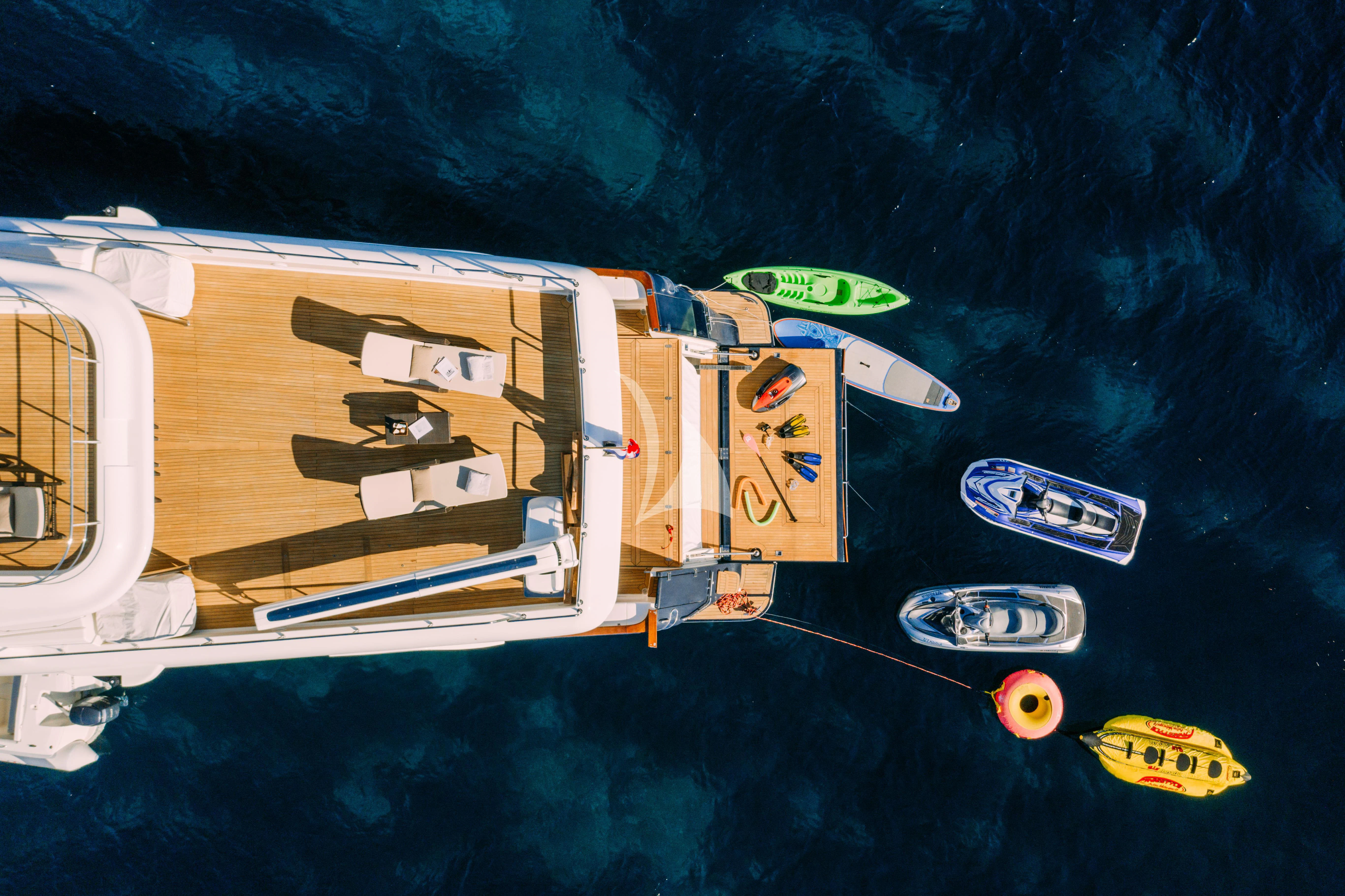 diagram aboard KLOBUK Yacht for Charter