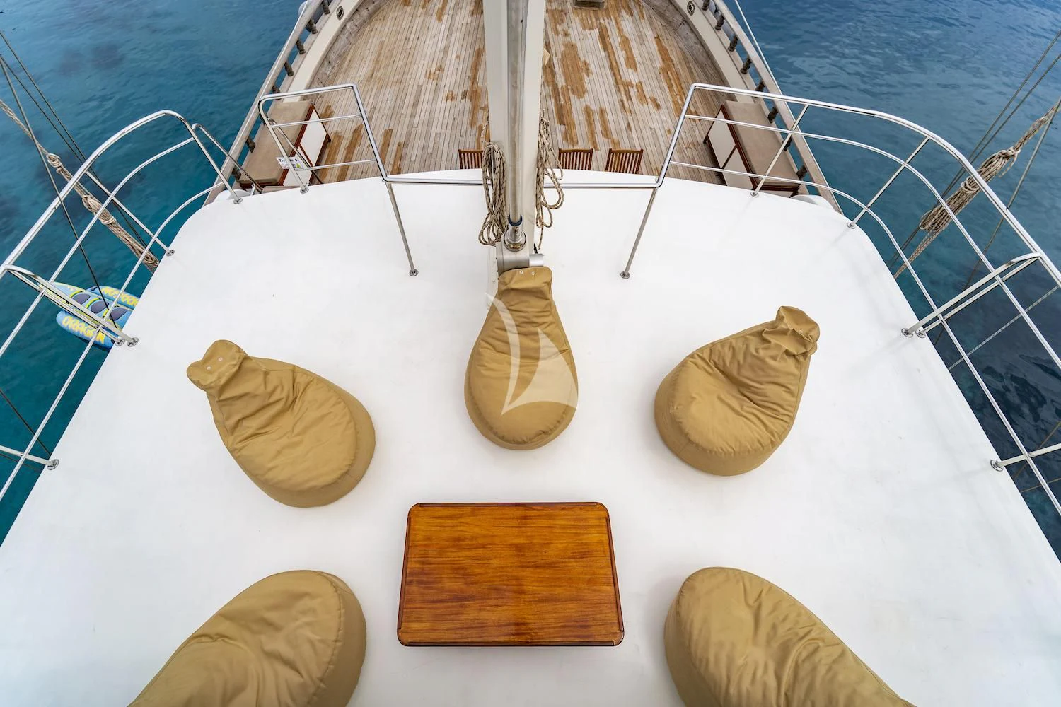 a group of hats on a boat aboard TERSANE 8 Yacht for Sale