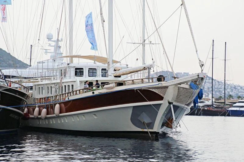 a boat in the water aboard TERSANE 8 Yacht for Sale