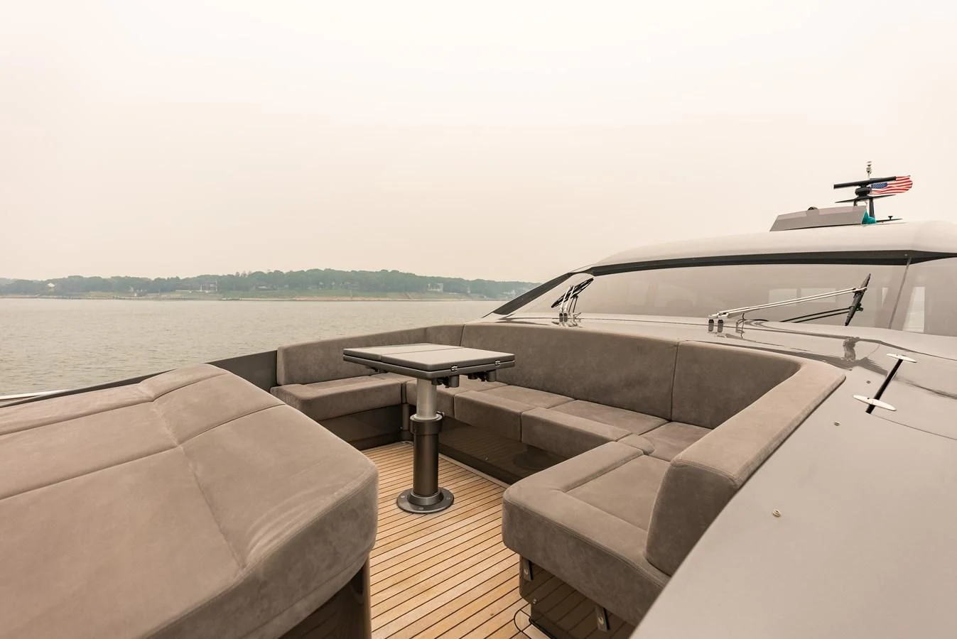 a boat on the water aboard TINE V Yacht for Sale