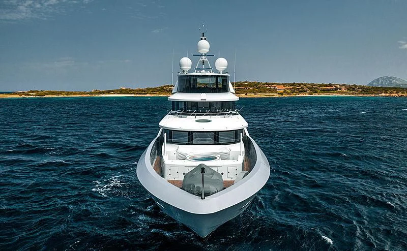 a boat on the water aboard BELONGERS Yacht for Sale