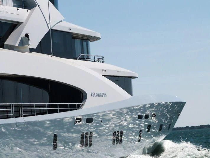 a boat on the water aboard BELONGERS Yacht for Sale