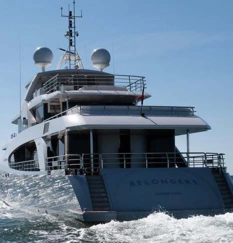 a boat on the water aboard BELONGERS Yacht for Sale