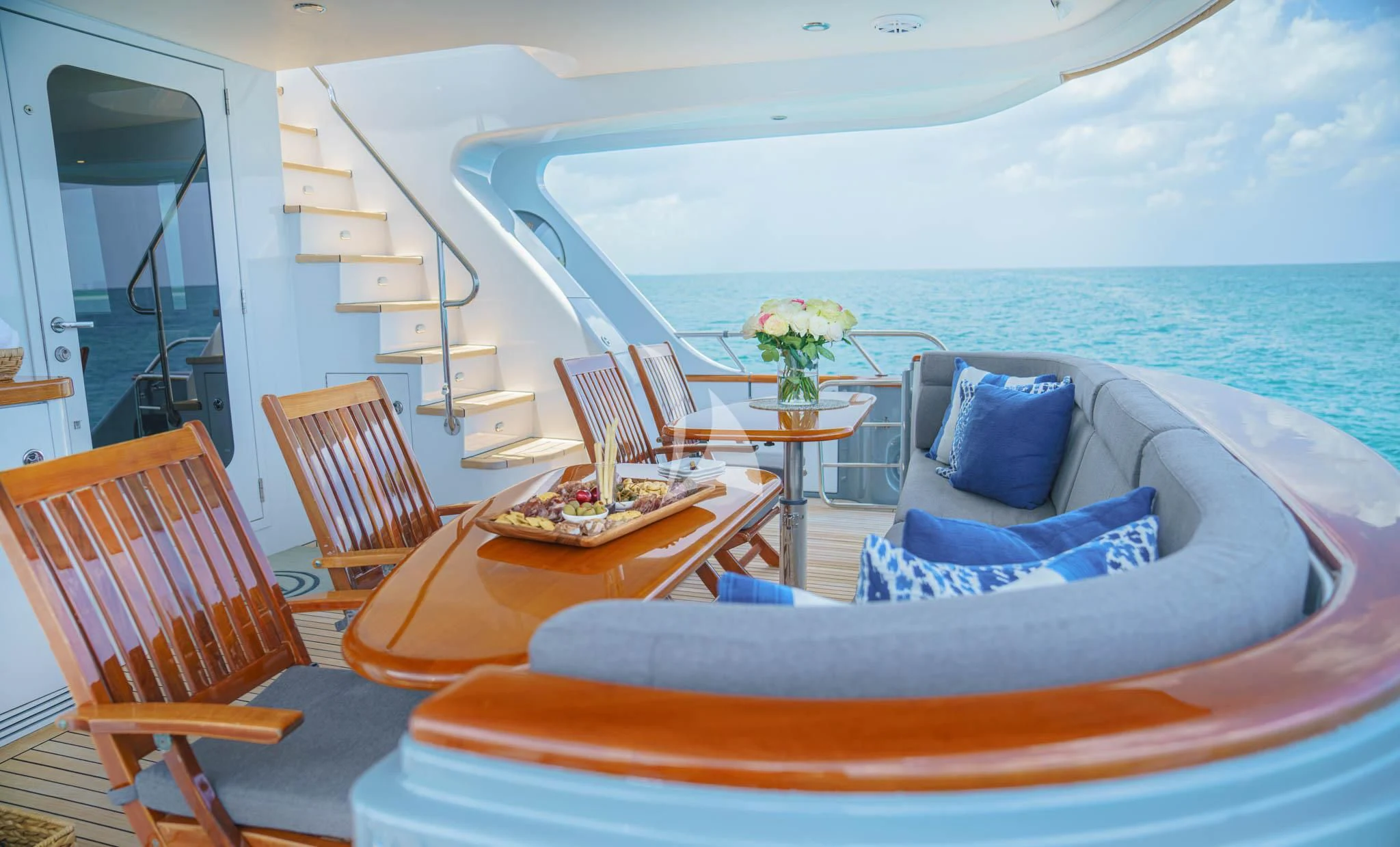 a boat on the water aboard LADY VICTORY Yacht for Sale