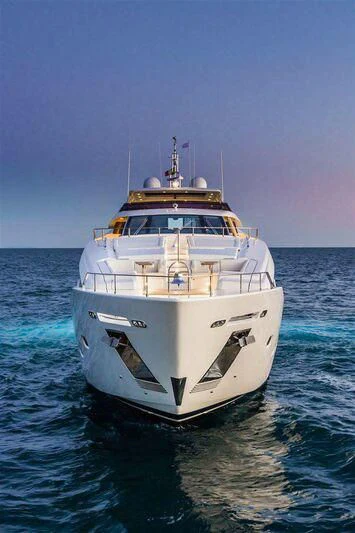 a boat in the water aboard MIKIL Yacht for Sale