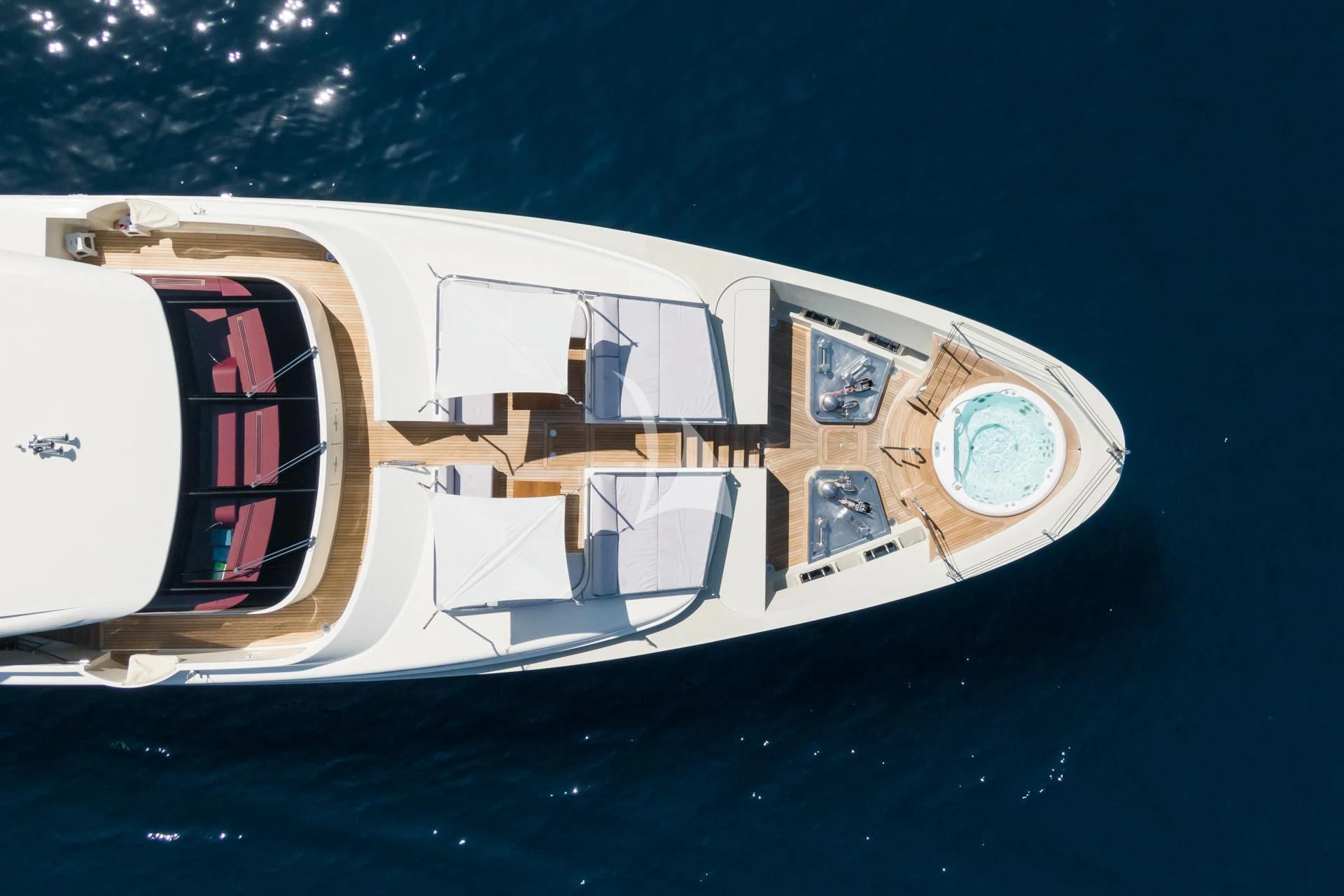 a satellite in space aboard TAKARA ONE Yacht for Charter