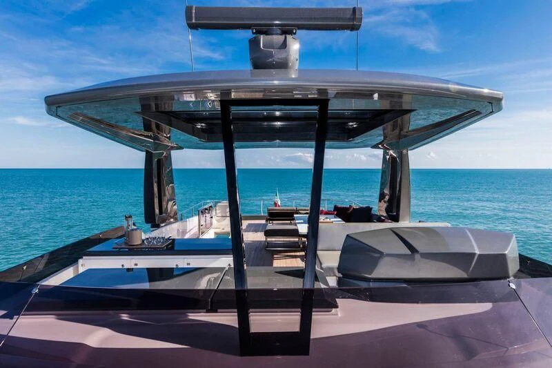 a boat on the water aboard EUPHORIA Yacht for Sale