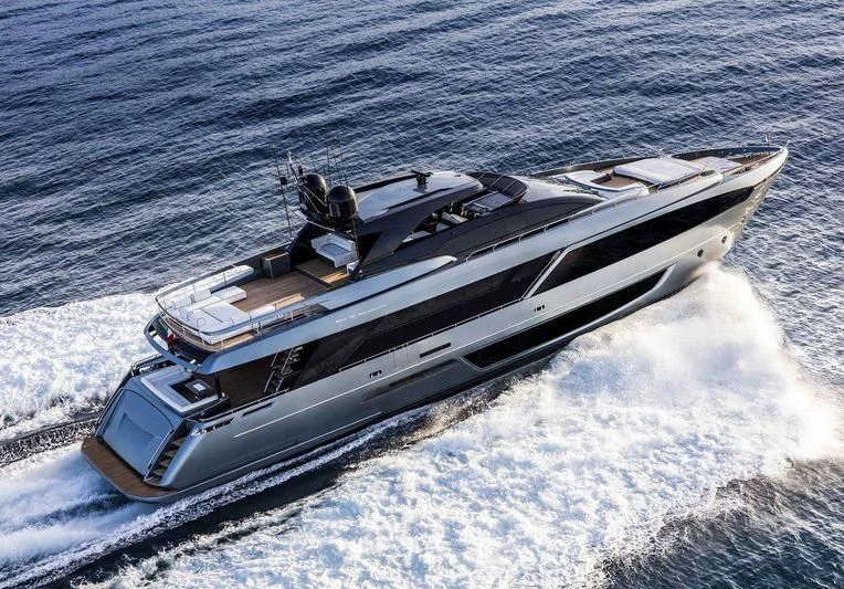 a boat on the water aboard FATIMA Yacht for Sale