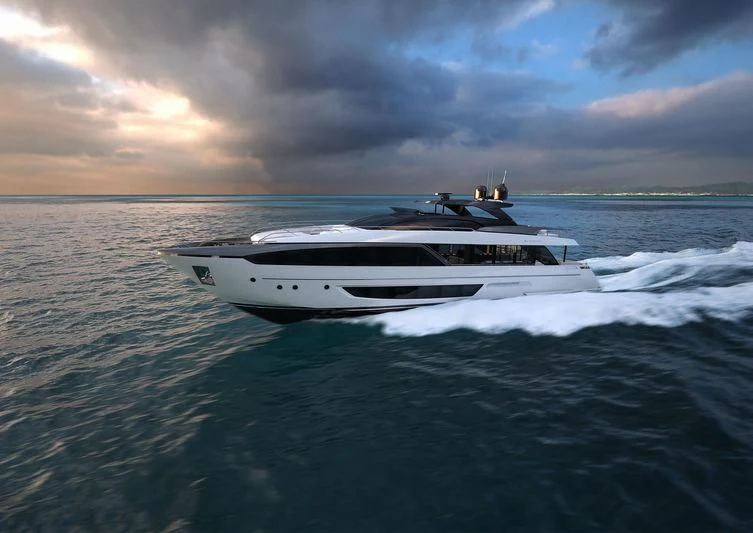 a boat on the water aboard FATIMA Yacht for Sale