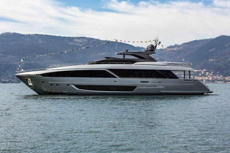 a boat on the water aboard FATIMA Yacht for Sale