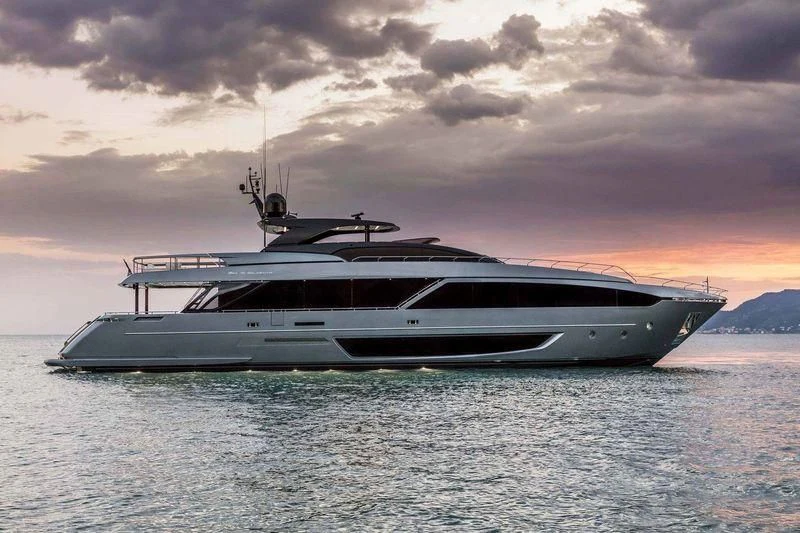 a boat on the water aboard FATIMA Yacht for Sale