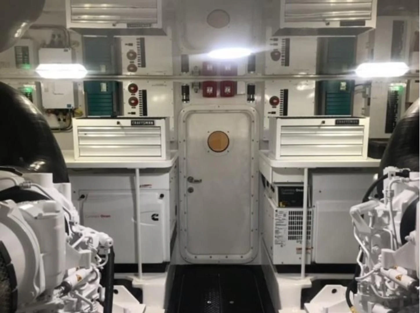 a machine with a light on the side aboard GALATI  TRADE Yacht for Sale