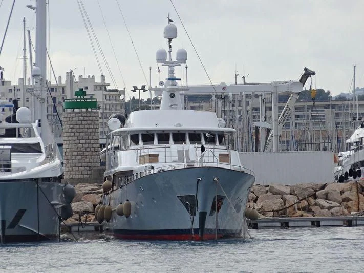 boats in the water aboard LALIBELA Yacht for Sale