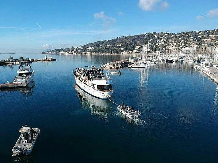 boats in the water aboard LALIBELA Yacht for Sale