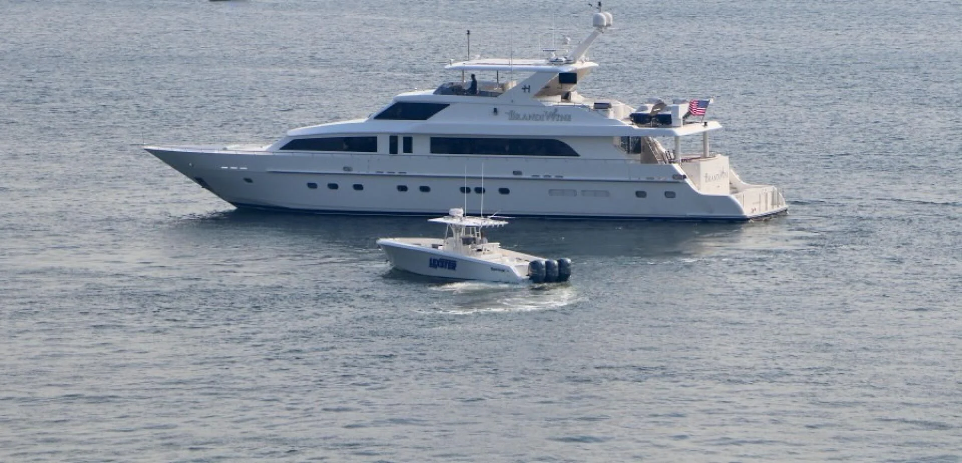 a boat on the water aboard BRANDI WINE Yacht for Charter