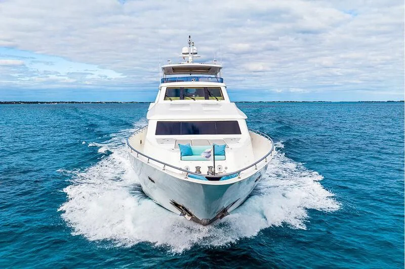 a boat on the water aboard BRANDI WINE Yacht for Charter