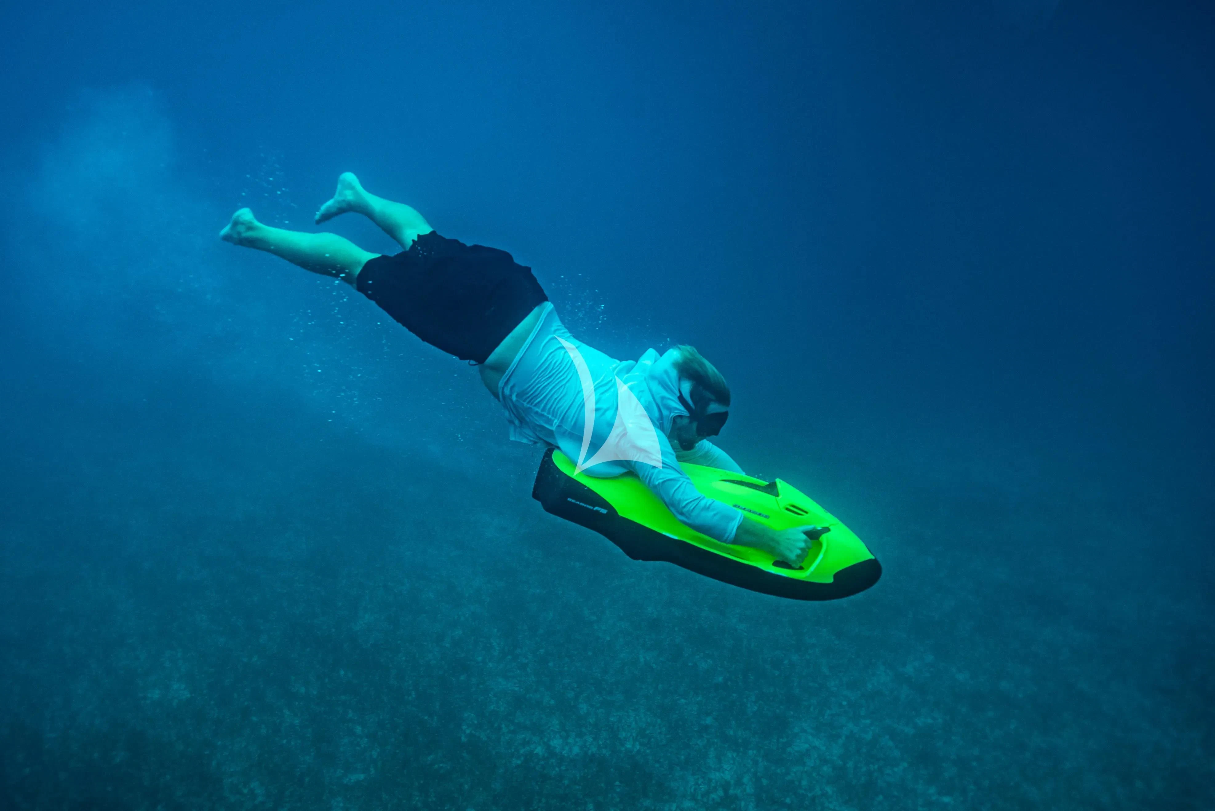 a person in a costume aboard BRANDI WINE Yacht for Charter
