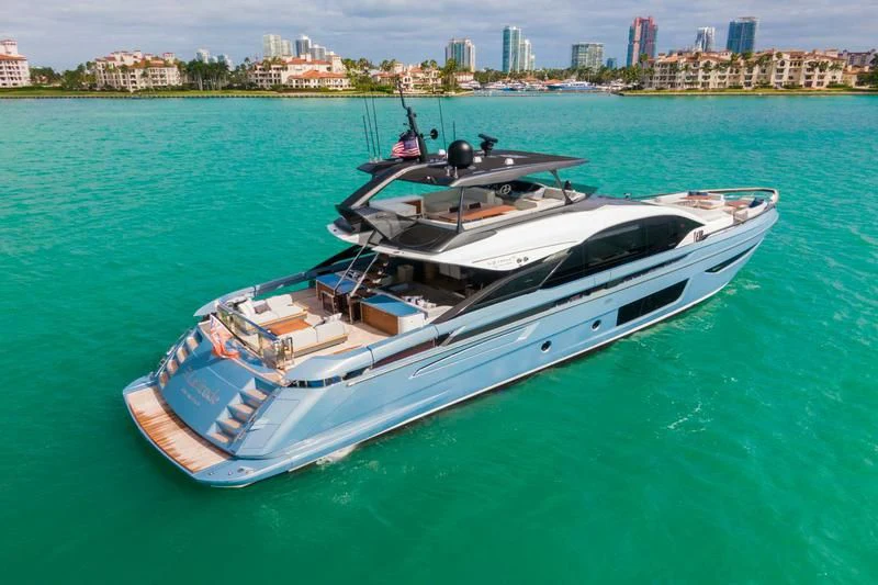 a boat on the water aboard LATITUDE Yacht for Sale