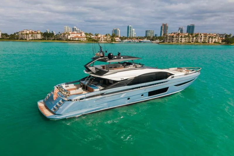 a boat on the water aboard LATITUDE Yacht for Sale