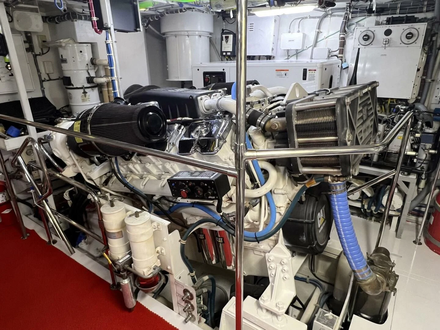a machine with wires aboard ARETECTE Yacht for Sale