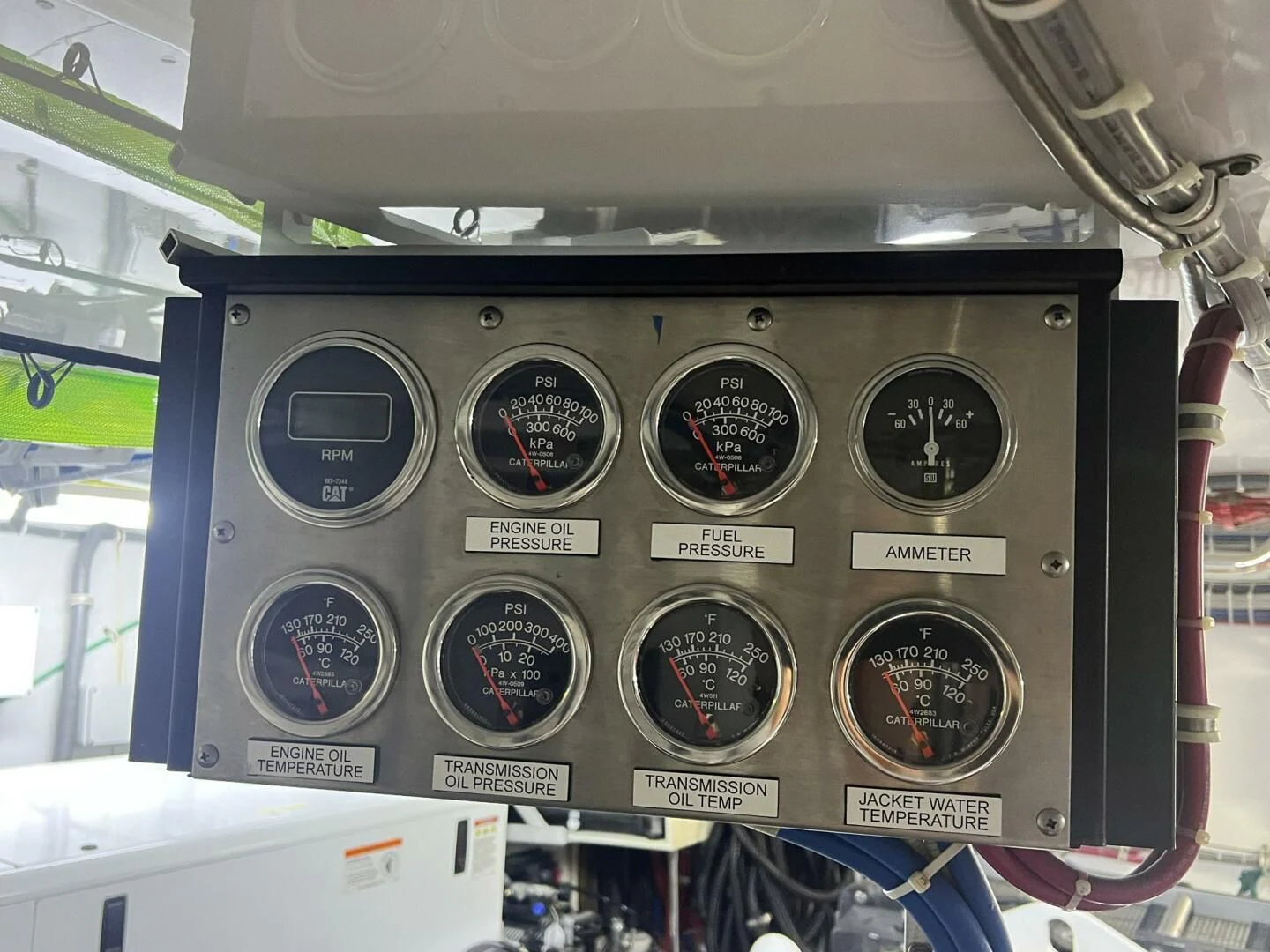 a black and silver radio aboard ARETECTE Yacht for Sale
