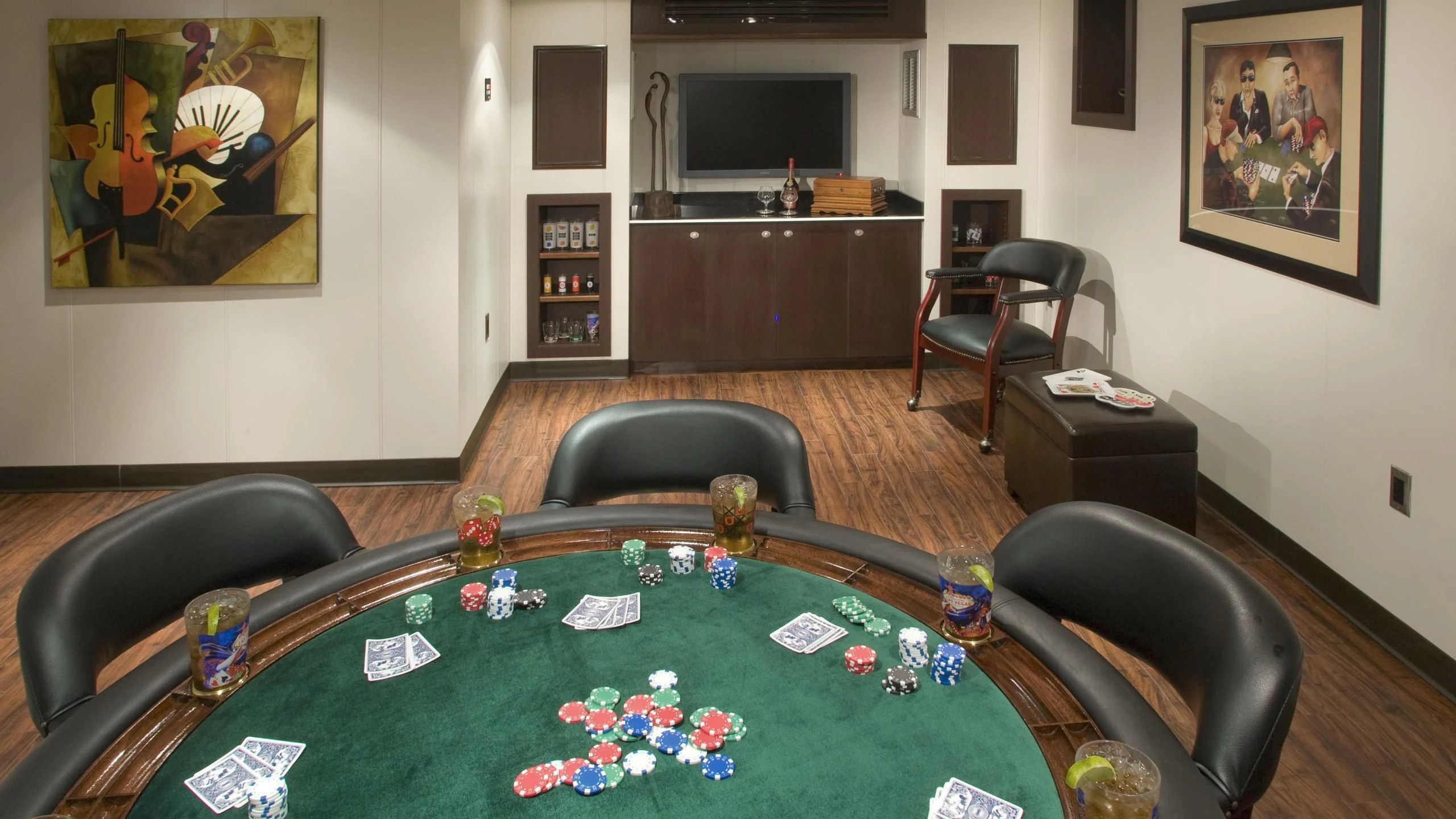 a living room with a couch and a table aboard GLOBAL Yacht for Sale