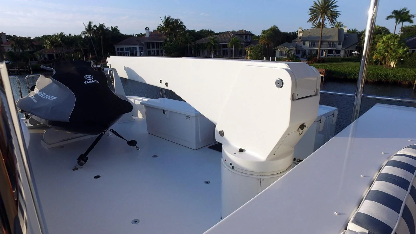 a group of boats on a deck aboard ELYSIAN Yacht for Sale