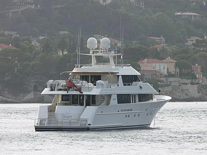 a boat on the water aboard ELYSIAN Yacht for Sale