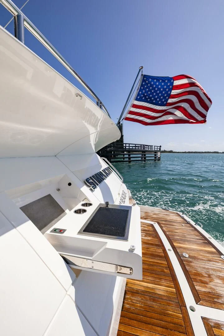 a boat on the water aboard H Yacht for Sale