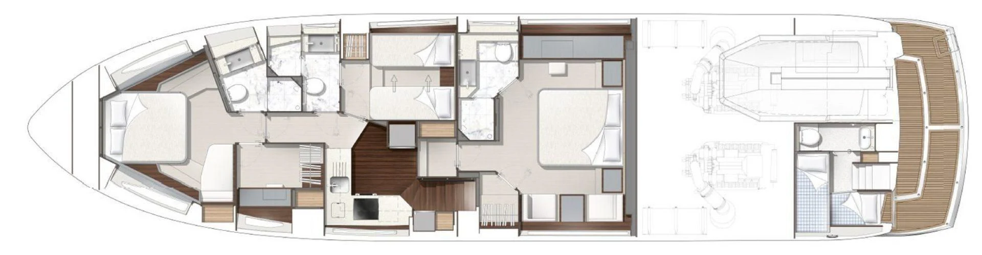 diagram aboard H Yacht for Sale