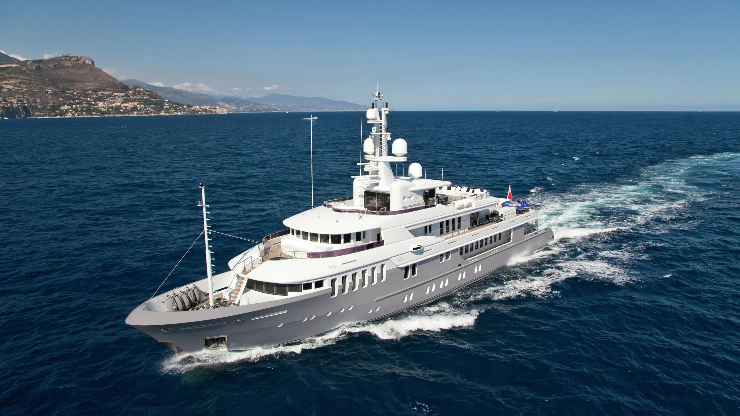 a boat on the water aboard BELLA 2 Yacht for Sale
